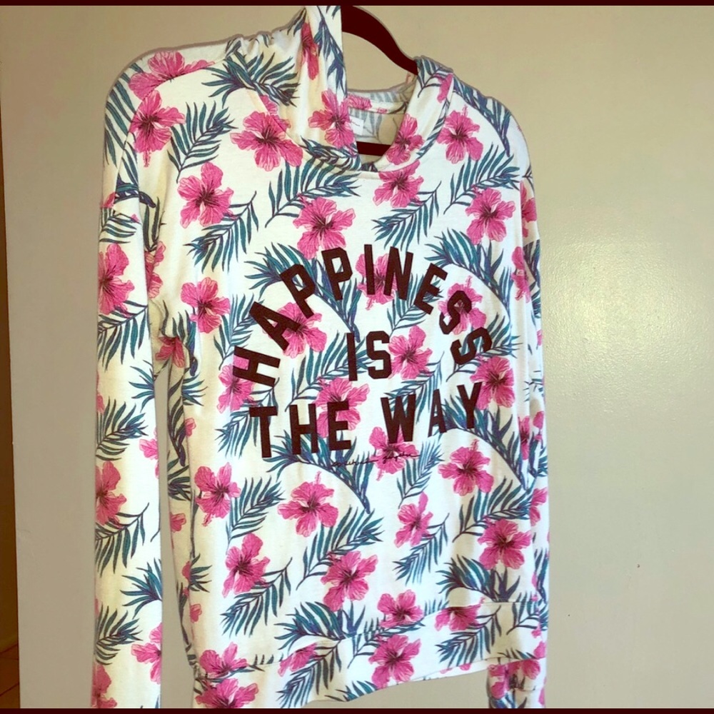 Spiritual gangster “happiness is the way” pullover